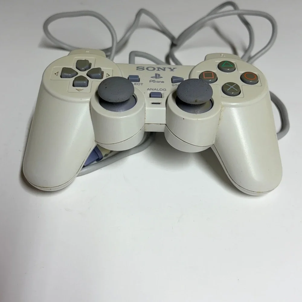 Sony PSone DualShock Controller SCPH-110 & Performance Mega Memory Card untested
